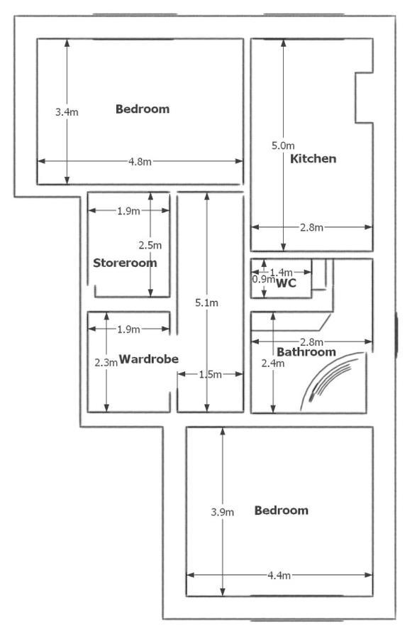 Brezno 2 Izbovy Apartman Sabi エクステリア 写真